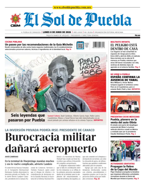 Cover of El Sol de Puebla