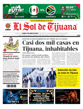 Cover of El Sol de Tijuana