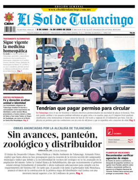 Cover of El Sol de Tulancingo
