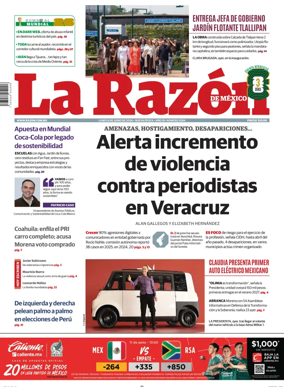 Cover of La Razon de Mexico