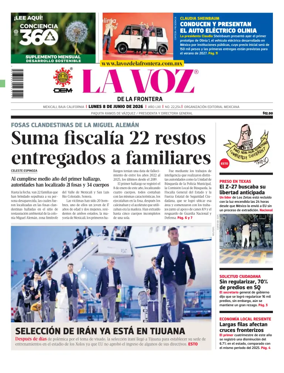 Cover of La Voz de la Frontera