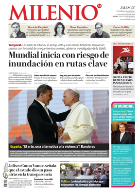 Cover of Milenio Jalisco