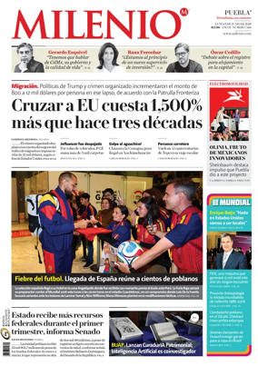 Cover of Milenio Puebla