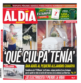Cover of Periodico Al Dia (Irapuato)