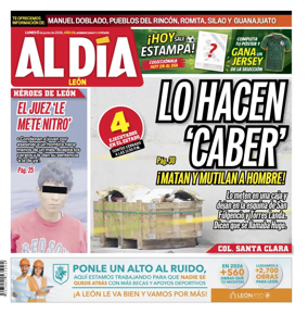 Cover of Periodico Al Dia (Leon)