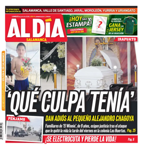 Cover of Periodico Al Dia (Salamanca)
