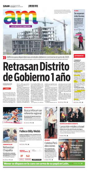 Cover of Periodico AM (Leon)
