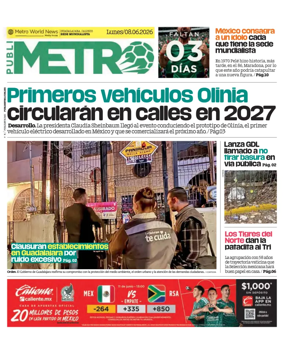 Cover of Publimetro Guadalajara
