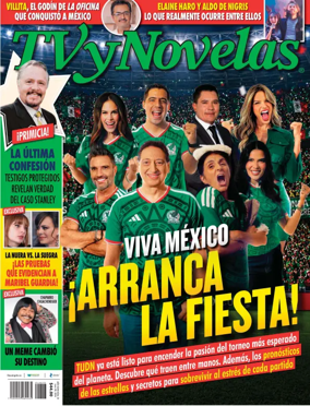 Cover of TVyNovelas (Mexico)