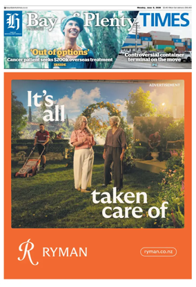 Cover of Bay of Plenty Times