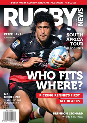 Cover of NZ Rugby News