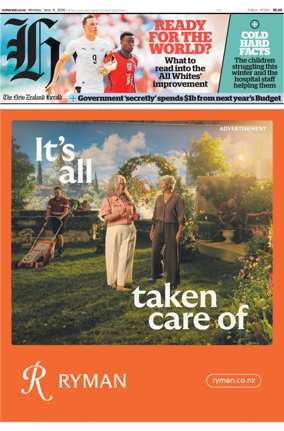 Cover of The New Zealand Herald