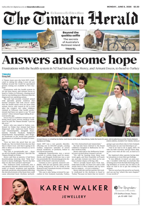 Cover of The Timaru Herald