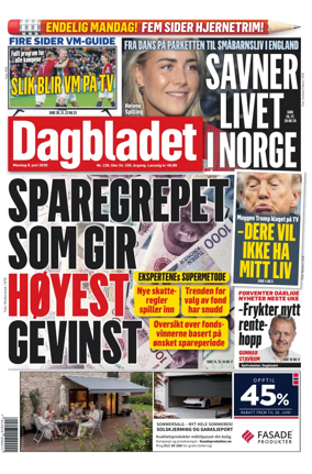 Cover of Dagbladet