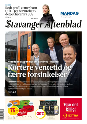 Cover of Stavanger Aftenblad