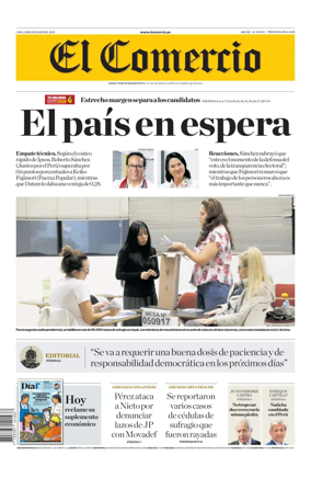 Cover of Diario El Comercio