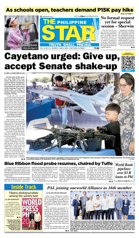 Cover of The Philippine Star