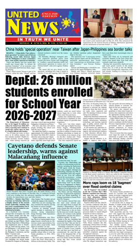 Cover of United News - English Edition