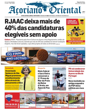 Cover of Acoriano Oriental