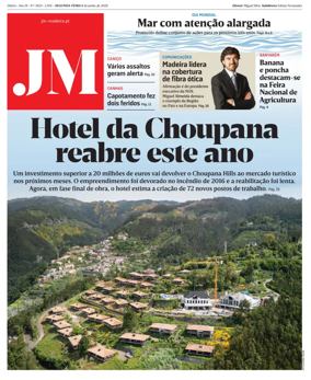 Cover of Jornal Madeira