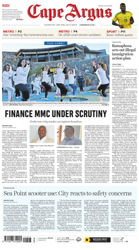 Cover of Cape Argus (PM Edition)