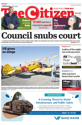 Cover of The Citizen (KZN)