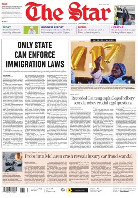 Cover of The Star Late Edition