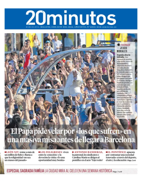 Cover of 20 Minutos Barcelona
