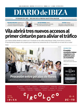 Cover of Diario de Ibiza