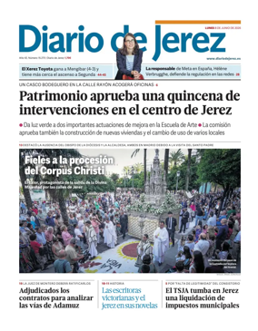 Cover of Diario de Jerez