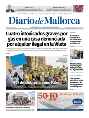 Cover of Diario de Mallorca