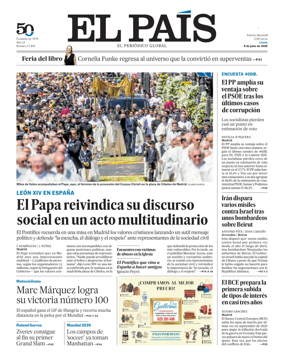 Cover of EL PAIS Andalucia