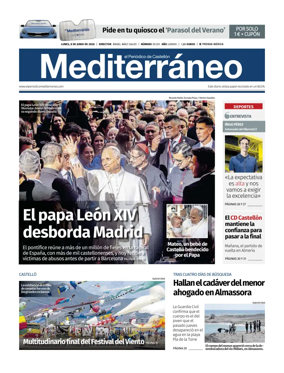 Cover of El Periodico Mediterraneo