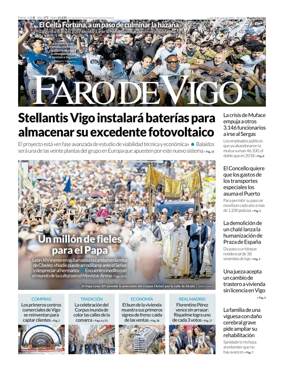 Cover of Faro de Vigo