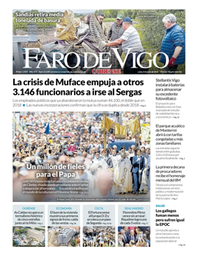 Cover of Faro de Vigo (Ourense)