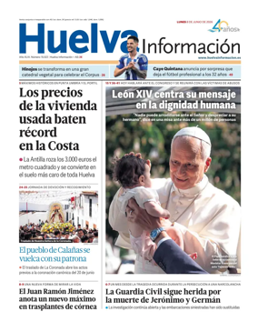 Cover of Huelva Informacion