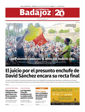 Cover of La Cronica de Badajoz BE