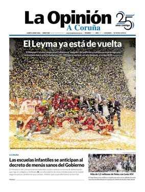 Cover of La Opinion de A Coruna