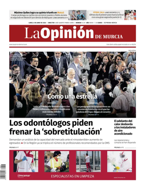 Cover of La Opinion de Murcia