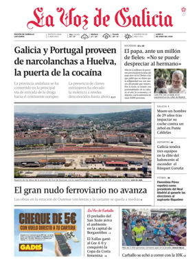 Cover of La Voz de Galicia (Carballo)