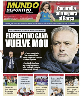 Cover of Mundo Deportivo (Barcelona)