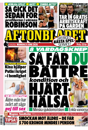 Cover of Aftonbladet