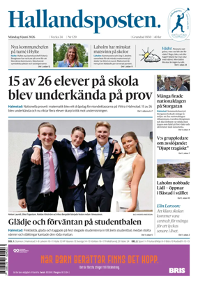 Cover of Hallandsposten