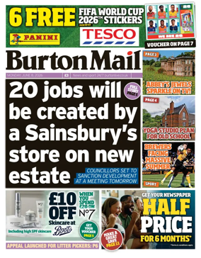 Cover of Burton Mail