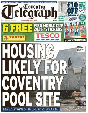 Cover of Coventry Telegraph