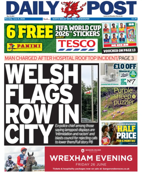 Cover of Daily Post (North Wales)