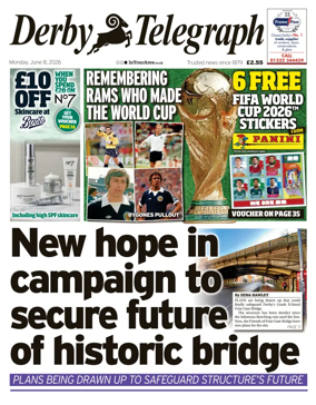 Cover of Derby Telegraph