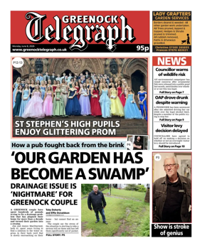 Cover of Greenock Telegraph