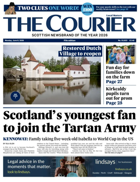 Cover of The Courier & Advertiser (Fife Edition)
