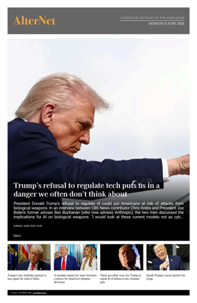 Cover of AlterNet